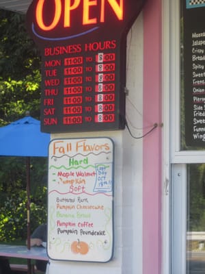 Menu photo 7 The Canalside Cup Williams Township, PA