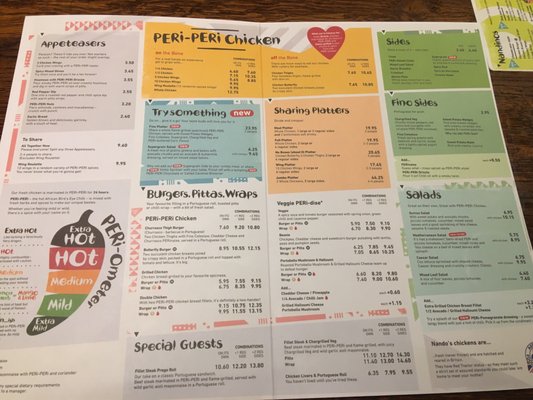 Menu photo 5 Nando's Cardiff, CRF Menu photo 5 Nando's Cardiff, CRF