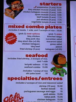 Menu photo 2 Chamorro Grill San Diego, CA Menu photo 2 Chamorro Grill San Diego, CA