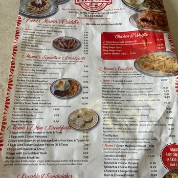 Mama's Restaurant - Throw a dart at it. It will be good. - American Near Me - Detroit, Michigan Mama's Restaurant - Throw a dart at it. It will be good. - American Near Me - Detroit, Michigan