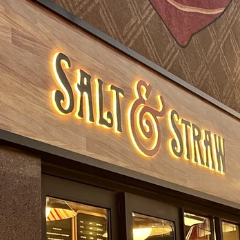 Salt & Straw - Outside sign - Ice Cream & Frozen Yogurt Near Me - Orlando, Florida