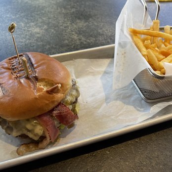 Grill Marks - Yellowstone plus bacon. - Burgers Near Me - Greenville, South Carolina Grill Marks - Yellowstone plus bacon. - Burgers Near Me - Greenville, South Carolina