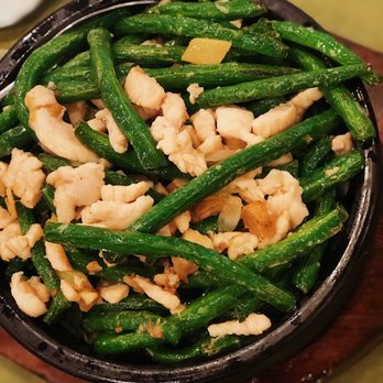 Hing Kee Restaurant - Salted Fish and Chicken with String Bean Stone Bowl - Vietnamese Near Me - Chicago, Illinois