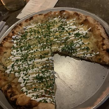 Intero Restaurant - Potato pizza - Italian Near Me - Austin, Texas
