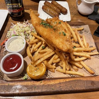 The Dearborn - Fish & Chips *The One That Beat Bobby Flay * - New American Near Me - Chicago, Illinois