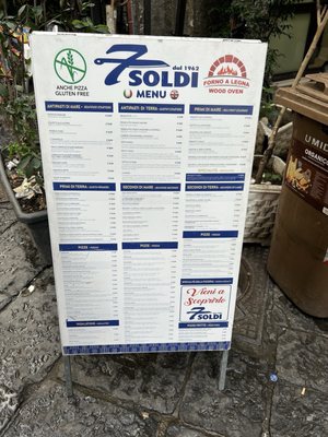 Menu photo 1 7 Soldi Naples, NA