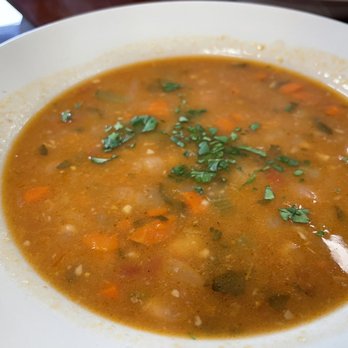 Manna Kitchen - Greek Soup with white beans - Vegan Near Me - Lisle, Illinois