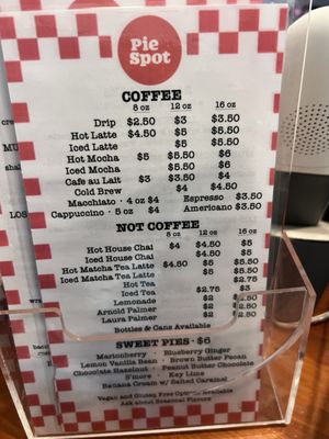 Menu photo 1 The Pie Spot Portland, OR Menu photo 1 The Pie Spot Portland, OR
