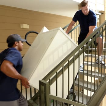 Perfectionist Moving - James and Rodrigo handling this washing machine and stairs with ease. - Movers Near Me Perfectionist Moving - James and Rodrigo handling this washing machine and stairs with ease. - Movers Near Me