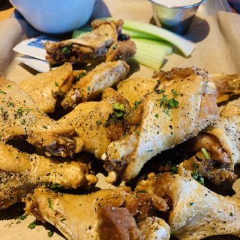 Twin Peaks - Lemon Pepper Wings. BOMB! Order, order, order! - Sports Bars Near Me - Houston, Texas