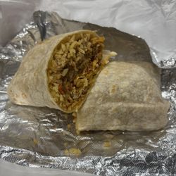 Chorizo Burrito Breakfast