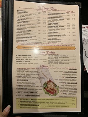 Menu photo 7 Michael's Restaurant Astoria, NY