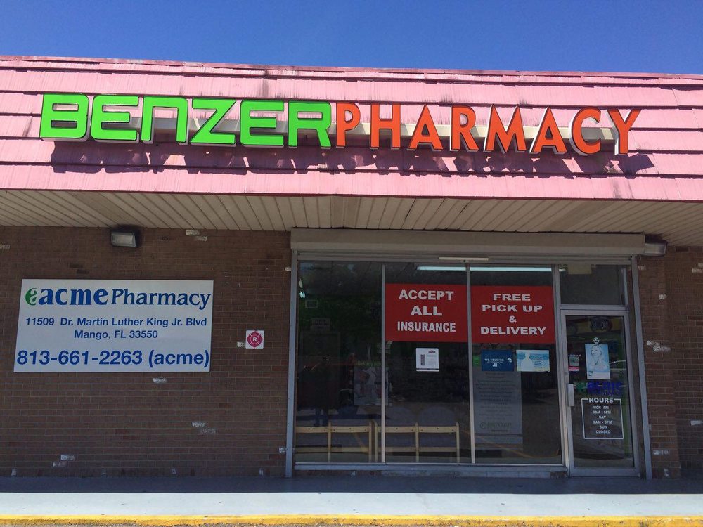 BENZER PHARMACY Updated September 2024 11509 E Mlk Jr Blvd, Mango
