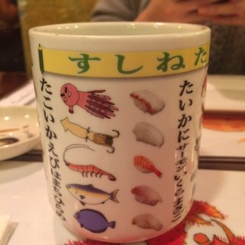 Sushi Yoshi - cute tea cup - Sushi Bars Near Me - Vienna, Virginia