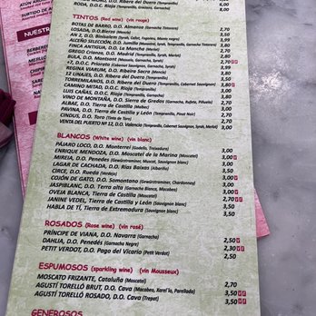 Casa González - The wine list - extensive and well selected - Cheese Shops Near Me - Madrid, M