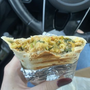 Endless Grind Coffee - Spinach Breakfast Burrito - Coffee & Tea Near Me - Aurora, Colorado