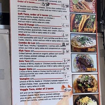 El Fuego - Menu (3/2025) - Mexican Near Me - San Francisco, California El Fuego - Menu (3/2025) - Mexican Near Me - San Francisco, California