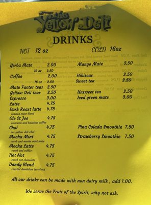 Menu photo 3 Yellow Deli Mobile, AL