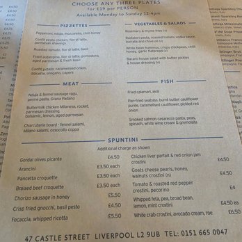 Bacaro - Italian Near Me - Liverpool, XMS