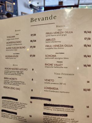 Menu photo 5 Il Capriccio Los Angeles, CA