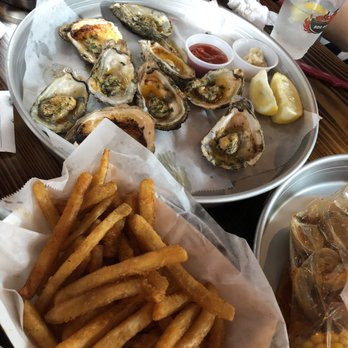 Boil Bay - Chargrilled oysters and Canju sauce - Seafood Near Me - Virginia Beach, Virginia Boil Bay - Chargrilled oysters and Canju sauce - Seafood Near Me - Virginia Beach, Virginia