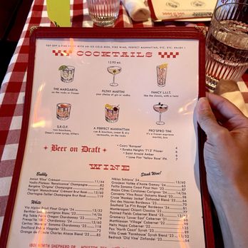 Star Rover - Cocktail menu - Steakhouses Near Me - Houston, Texas