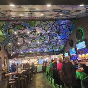 OTB Bicycle Cafe at Hastings - Awedome ceiling design - Beer, Wine & Spirits Near Me - Bridgeville, Pennsylvania