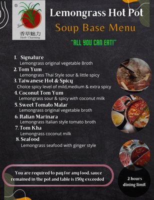 Menu photo 8 Lemongrass Hot Pot Oklahoma City, OK Menu photo 8 Lemongrass Hot Pot Oklahoma City, OK