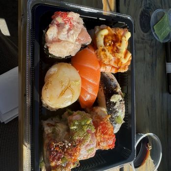 FOB Sushi Bar - Nigiri and Roll Selection - Sushi Bars Near Me - Seattle, Washington