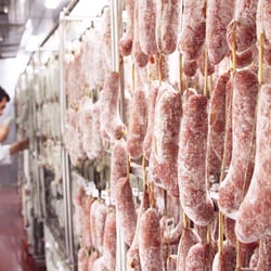 Creminelli Fine Meats - One of our curing cells.