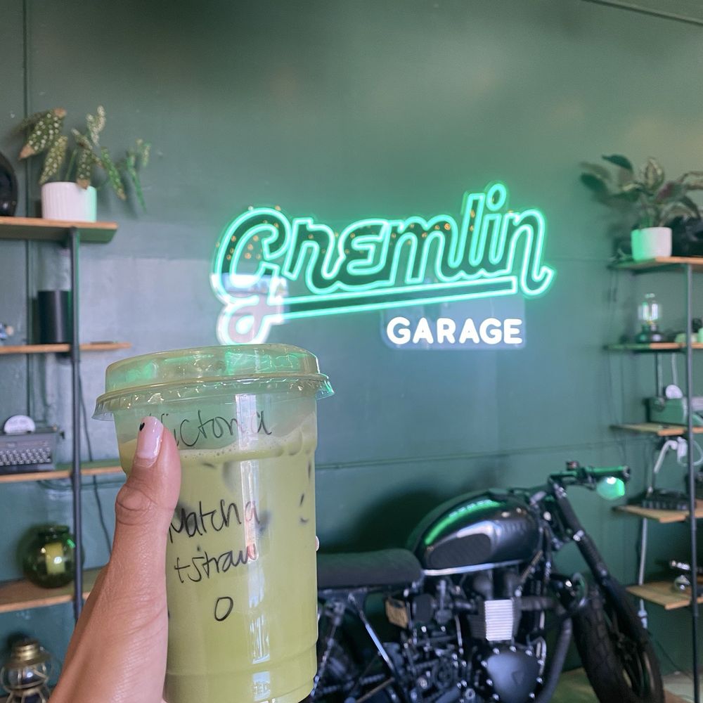 Gremlin Garage - Strawberry Matcha - Coffee & Tea Near Me - Costa Mesa, California Gremlin Garage - Strawberry Matcha - Coffee & Tea Near Me - Costa Mesa, California