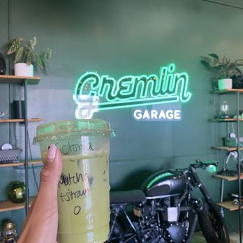Gremlin Garage - Strawberry Matcha - Coffee & Tea Near Me - Costa Mesa, California