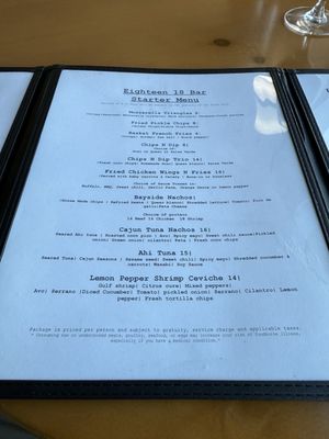 Menu photo 5 Eighteen 18 Bar and Grill Corpus Christi, TX Menu photo 5 Eighteen 18 Bar and Grill Corpus Christi, TX