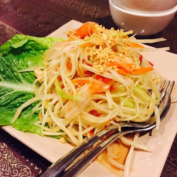 Syphay Restaurant - Papaya salad - really spicy but delicious - Thai Near Me - Edmonton, Alberta Syphay Restaurant - Papaya salad - really spicy but delicious - Thai Near Me - Edmonton, Alberta