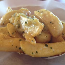 The Cheese Steak Shop - Small garlic fries
