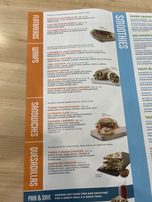 Menu photo 3 Tropical Smoothie Cafe Scottsdale, AZ Menu photo 3 Tropical Smoothie Cafe Scottsdale, AZ