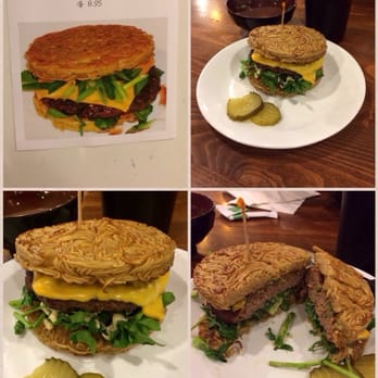 Tanaka Saimin - The saimin burger! A "cross it off my list" item. - Japanese Near Me - Honolulu, Hawaii Tanaka Saimin - The saimin burger! A "cross it off my list" item. - Japanese Near Me - Honolulu, Hawaii