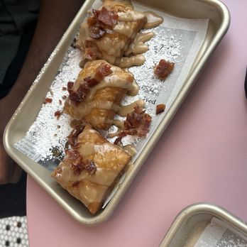 Beignets & Brew - *LIMITED TIME* Maple Bacon Beignets (3) - Coffee & Tea Near Me - Alpharetta, Georgia