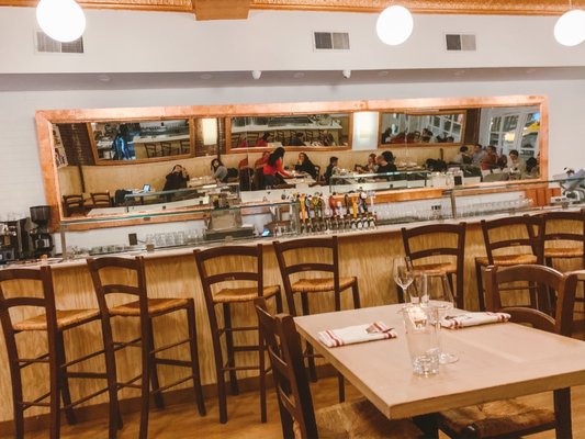 Photo of Solaro - New York, NY, US. View towards the bar from our seat