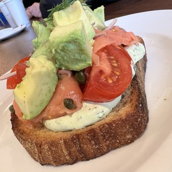 Tatte Bakery & Cafe | Reston - Smoked salmon avocado tartine - Coffee & Tea Near Me - Reston, Virginia