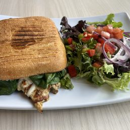 Basil Chicken Panini