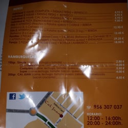 Pizzeria Cal Juan - Menus, horario e ubicación