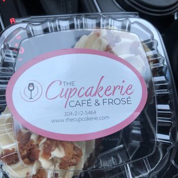Cafe Rose - Grabbed 2 cupcakes for dessert- had the Harvest Cobb salad.  Newly opened on Collins Ferry Road now!!!  Stop on by, you will enjoy - Desserts Near Me - Morgantown, West Virginia
