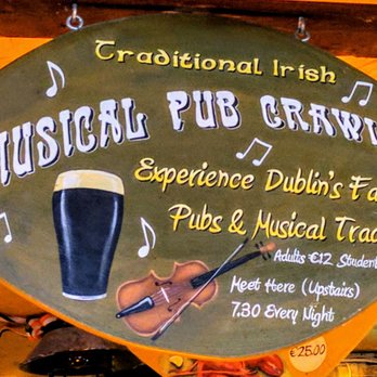 Traditional Irish Musical Pub Crawl - Meet on the second floor! - Tours Near Me - Dublin, D