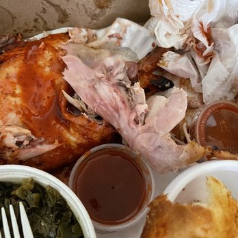 Nikola's Restaurant - Nikolas 1/2 BBQ chicken dinner - Barbeque Near Me - Southfield, Michigan