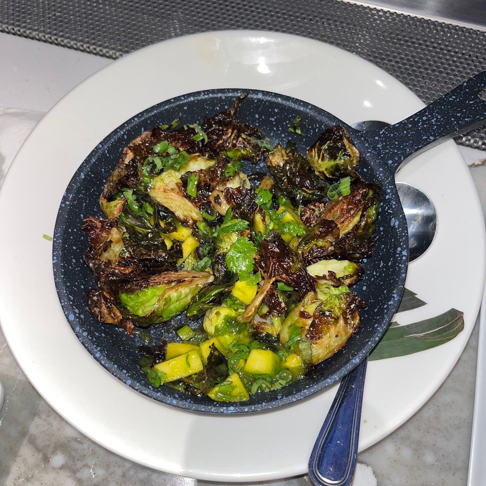 Mesero - Southlake - Crispy mango Brussels sprouts - Mexican Near Me - Southlake, Texas Mesero - Southlake - Crispy mango Brussels sprouts - Mexican Near Me - Southlake, Texas