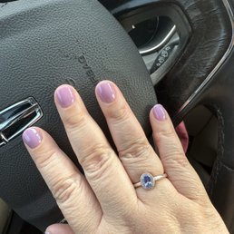 My spring color. Simple gel and always perfect.
