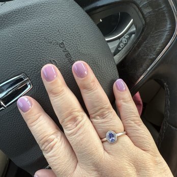 Mindy's Nails - My spring color. Simple gel and always perfect. - Nail Salons Near Me - Salem, Massachusetts