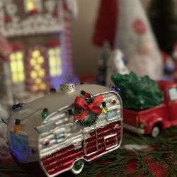 Alair Gift Shop - Check out this fantastic trailer ornament!! I was a lucky winner from their shop small Saturday raffle.