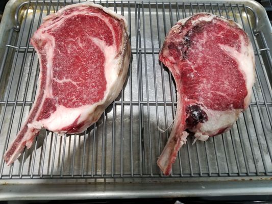 Photo of Ottomanelli & Sons Meat Market - New York, NY, US. Dry aged rib eye